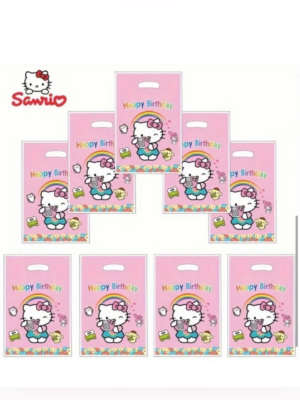 HELLO KITTY 30pcs Birthday Party Gift Favor Bags